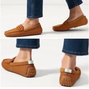 Rothy's The Driver Loafers for Women W11.5 Cognac
